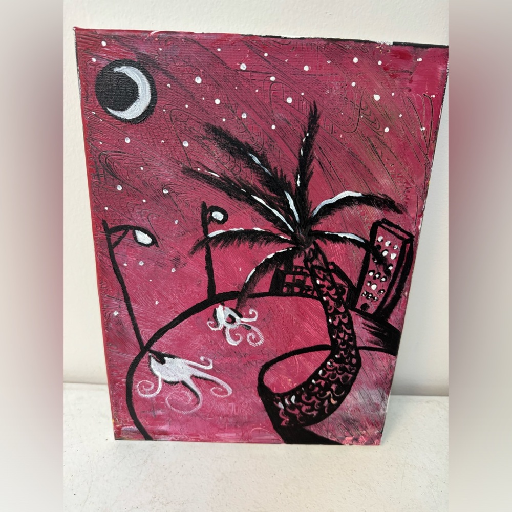 Canvas painting